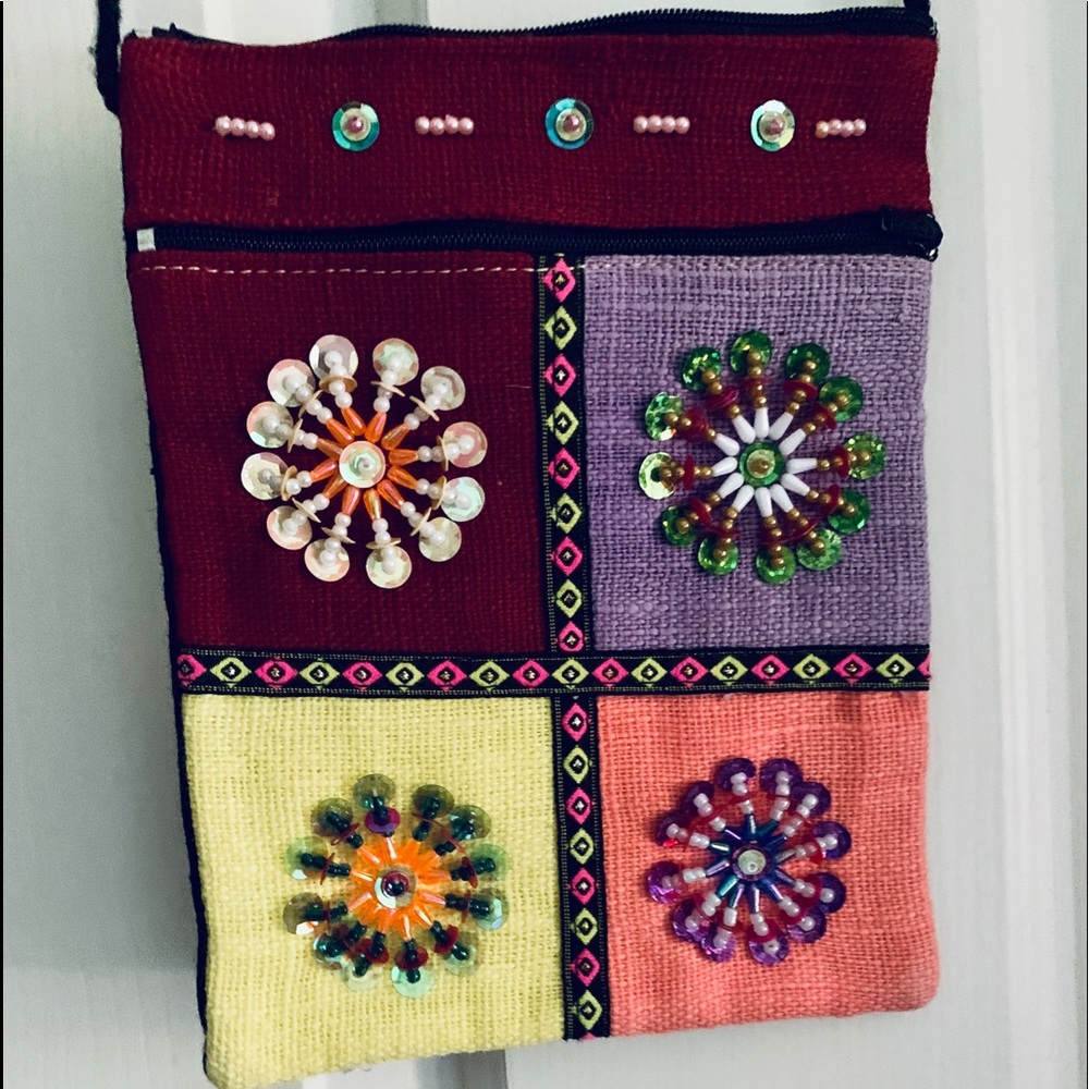 Beaded sequin small bag I never used!!!